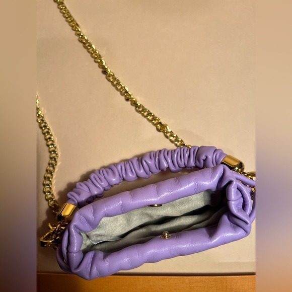 SINBONO lavender Women's mini Bag with Gold Chainπππππππππππππππππππ - Picture 6 of 6
